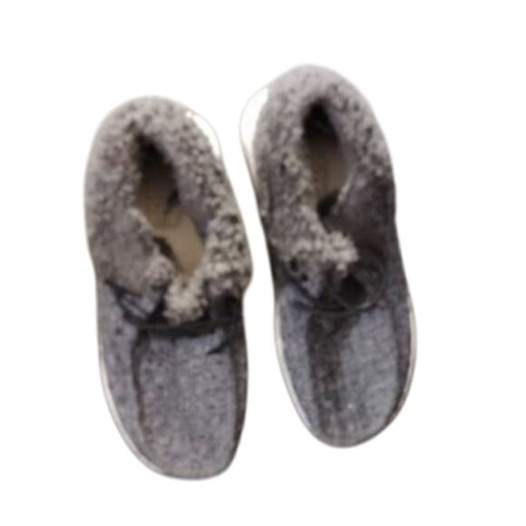 Hey Dude black/gray high top furry - Picture 2 of 5